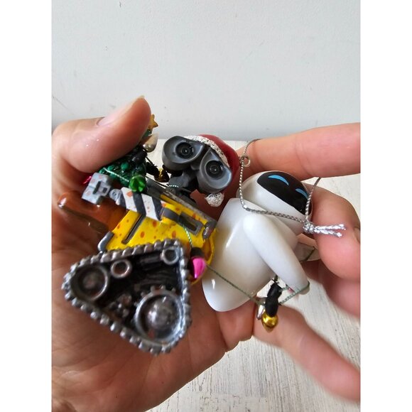 Robot wall-e eve ornament Disney Xmas tree lights - Picture 8 of 8